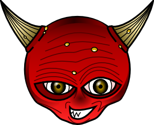 free vector Red Devil clip art