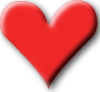 free vector Red Heart Valentine clip art