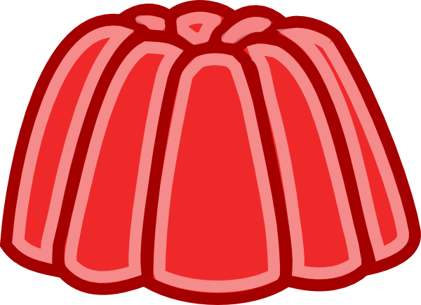 free vector Red Jelly clip art