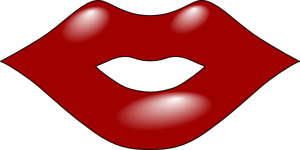 free vector Red Lips clip art