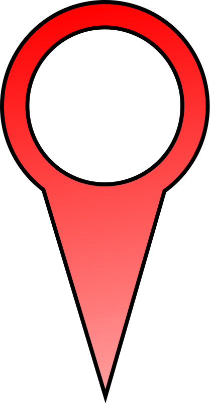 Download Red Map Pin (98392) Free SVG Download / 4 Vector