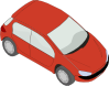 free vector Red Peugeot clip art