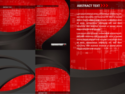 free vector Red plate background vector