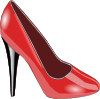 free vector Red Shoe clip art