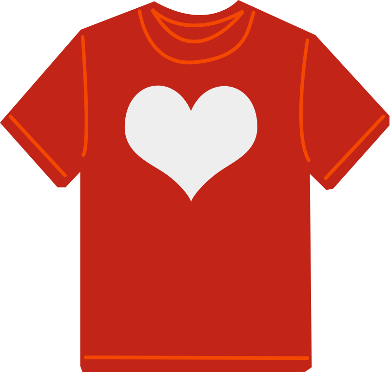 Download Red T-shirt (101389) Free SVG Download / 4 Vector