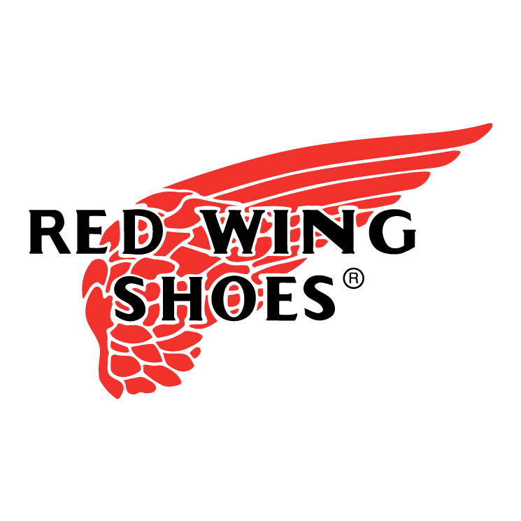 free vector Red wing shoes