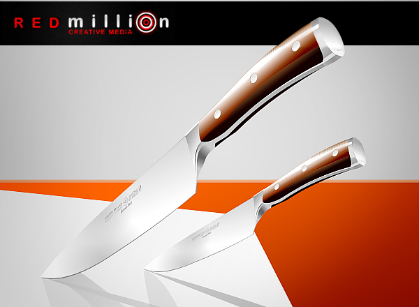 free vector REDmillion  KNIVES