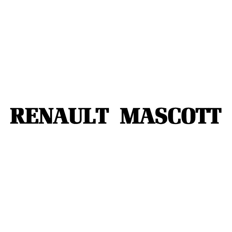 free vector Renault mascott