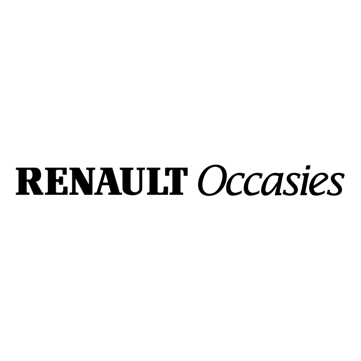 free vector Renault occasies