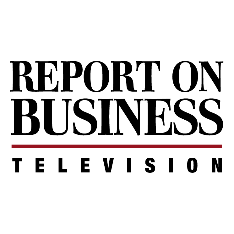 free vector Report on business television