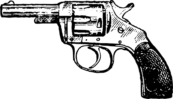 free vector Revolver clip art