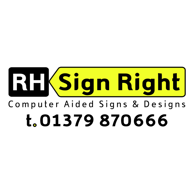 free vector Rh sign right