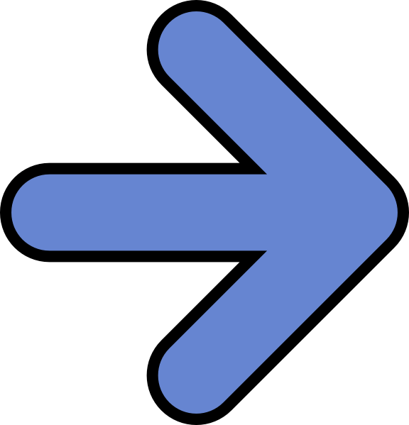 blue down arrow clip art