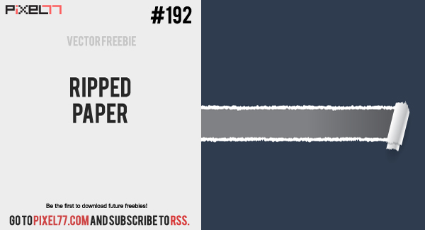 free vector Ripped Paper
