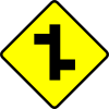 free vector Road Sign Junction clip art