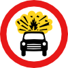 free vector Road Signs Car Explosion Kaboom clip art