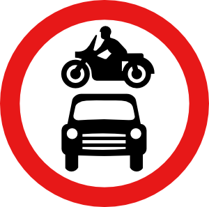 free vector Road Signs Evel Knievel clip art