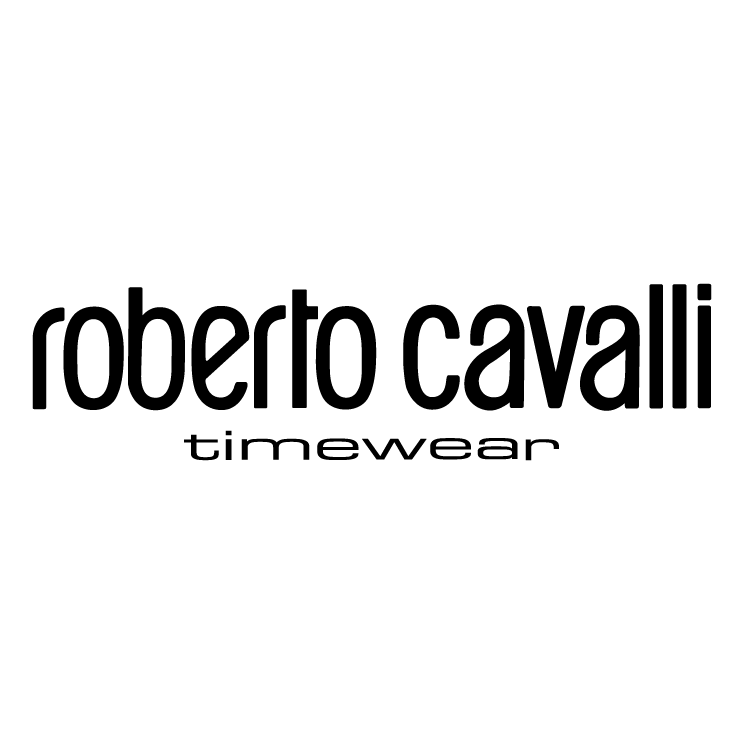 free vector Roberto cavalli timewear