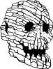 free vector Rock Skull clip art