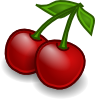 free vector Rocket Fruit Cherries clip art