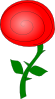 free vector Rose Flower clip art