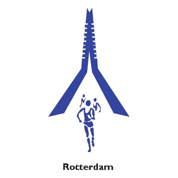free vector Rotterdam marathon