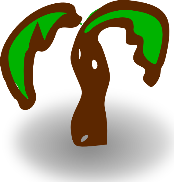 free vector Rpg Map Symbols Palm Tree clip art
