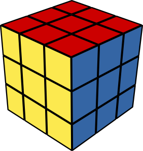 free vector Rubic Cube clip art