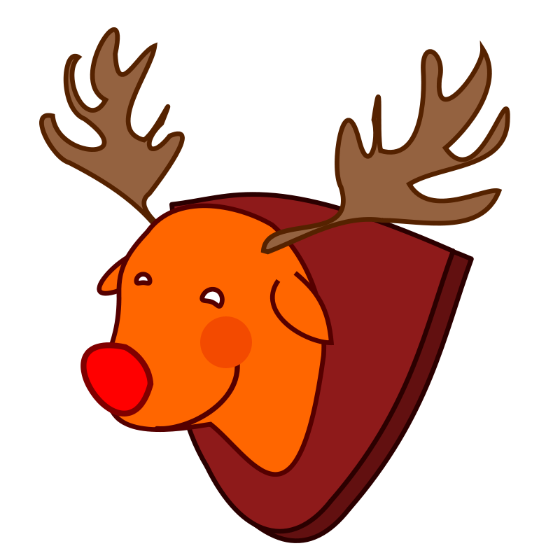 free vector Rudolph