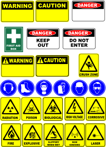 free vector Safety Signs clip art