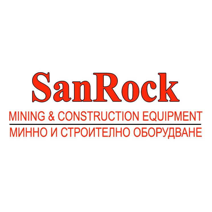 free vector Sanrock mining construction equipment