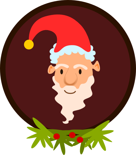 free vector Santa Clause clip art