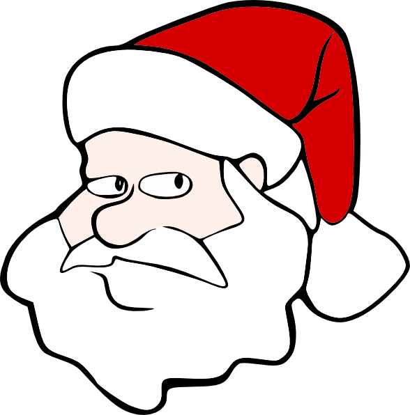 free vector Santa clip art