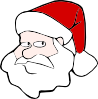 free vector Santa clip art