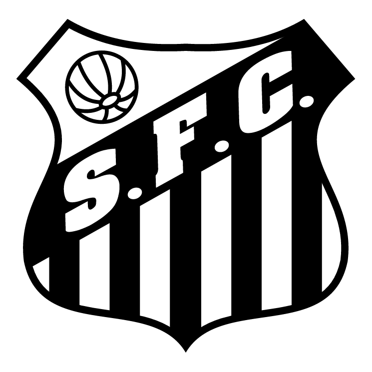 free vector Santos futebol clube de alegrete rs 0