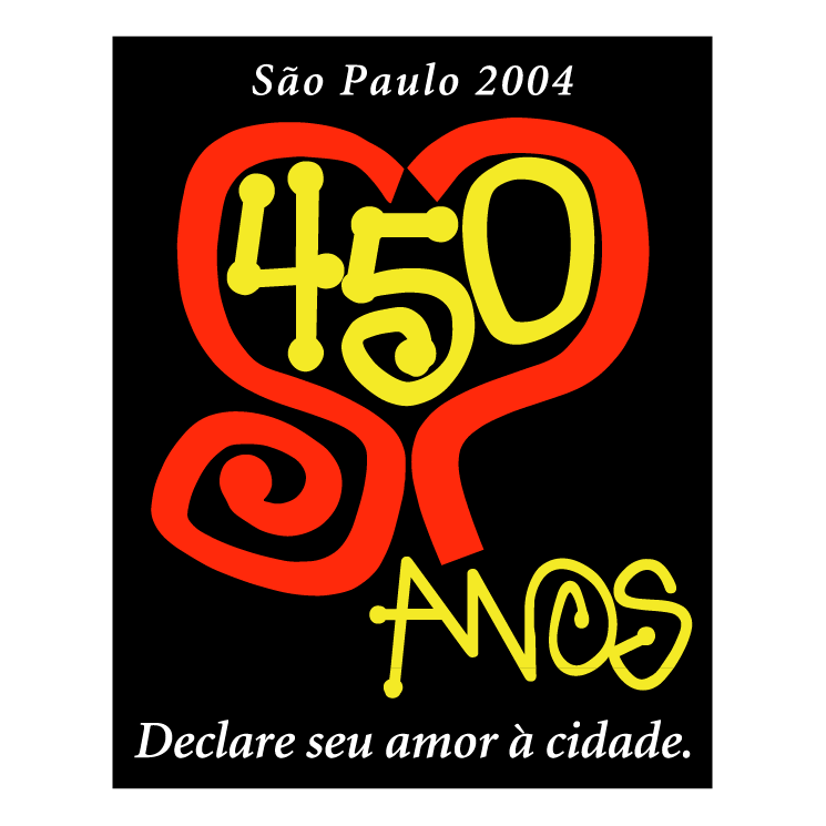 free vector Sao paulo 450 anos