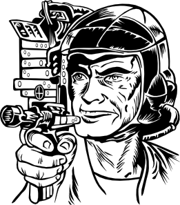 free vector Science Fiction Illustration clip art