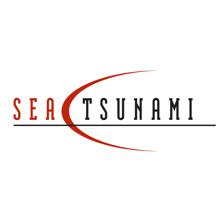 free vector Sea tsunami
