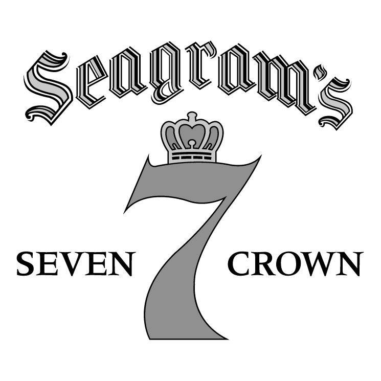 free vector Seagrams seven crown