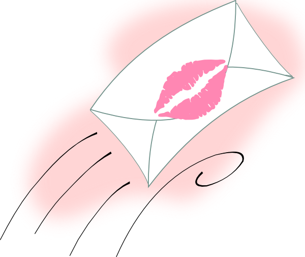 free vector Sealed With A Kiss clip art