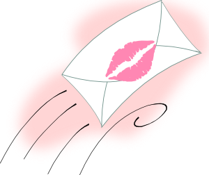 free vector Sealed With A Kiss clip art