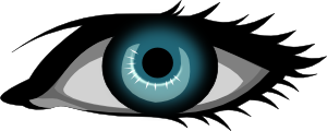 free vector Secretlondon Blue Eye clip art