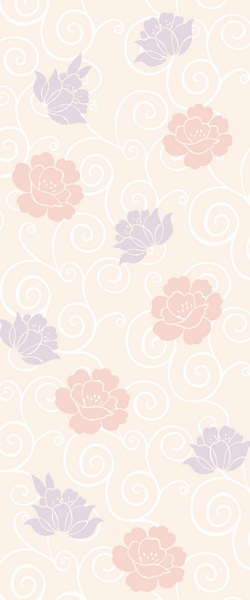 free vector Selection of flowers vector background 1