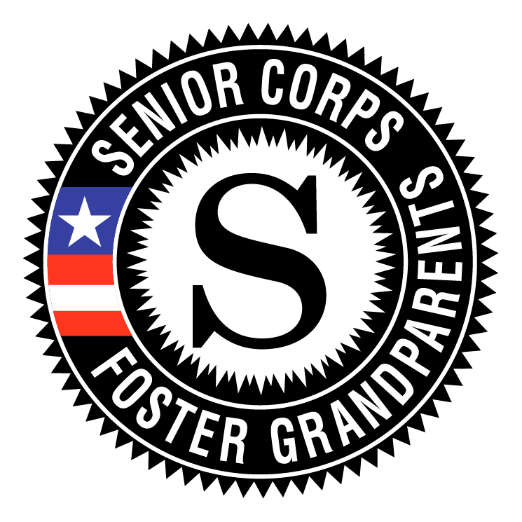 free vector Senior corps foster grandparents