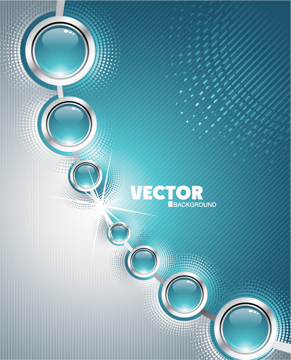 free vector Sense of science and technology background vector