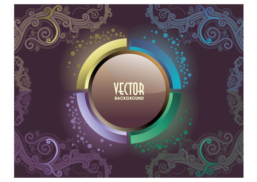 free vector Sense of science and technology background vector
