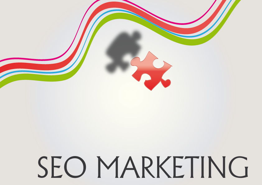 free vector SEO Marketing Logo Vector Background