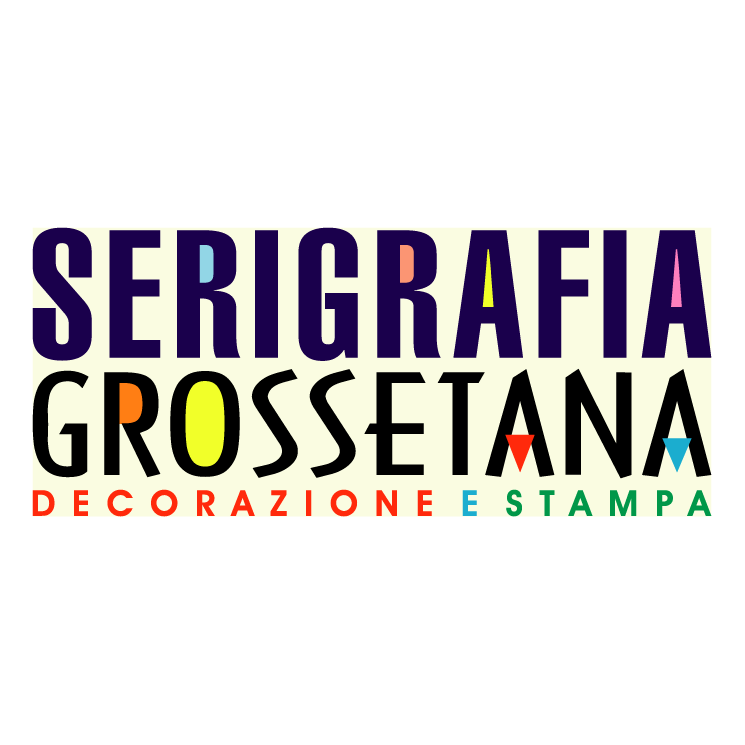 free vector Serigrafia grossetana