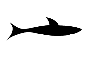 free vector Shark Black clip art