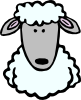 free vector Sheep Head clip art